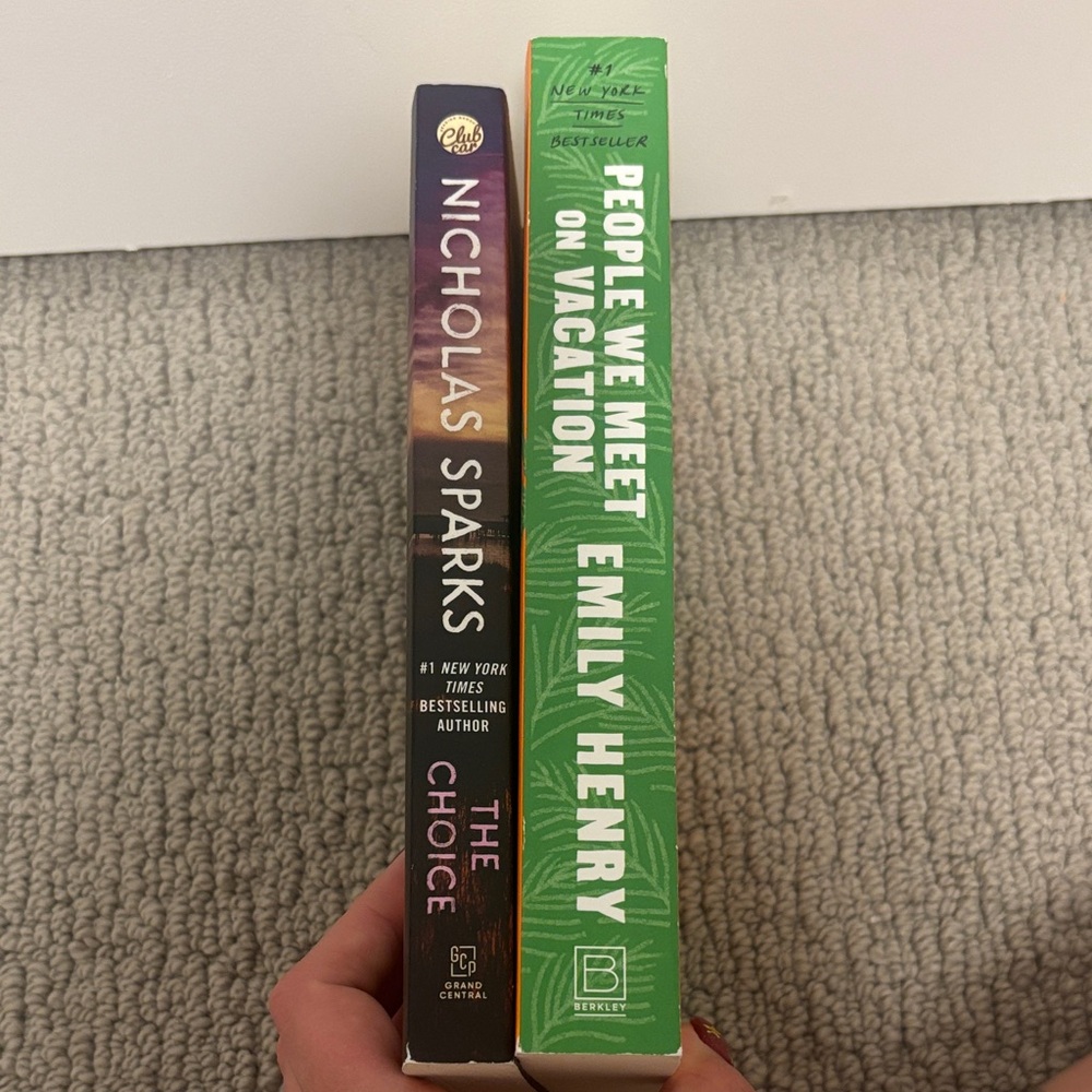Nicholas Sparks and Emily Henry Book Set
